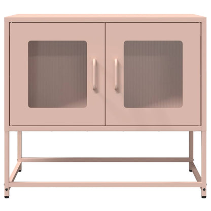 TV Cabinet Pink 68x39x60.5 cm Cold-rolled Steel