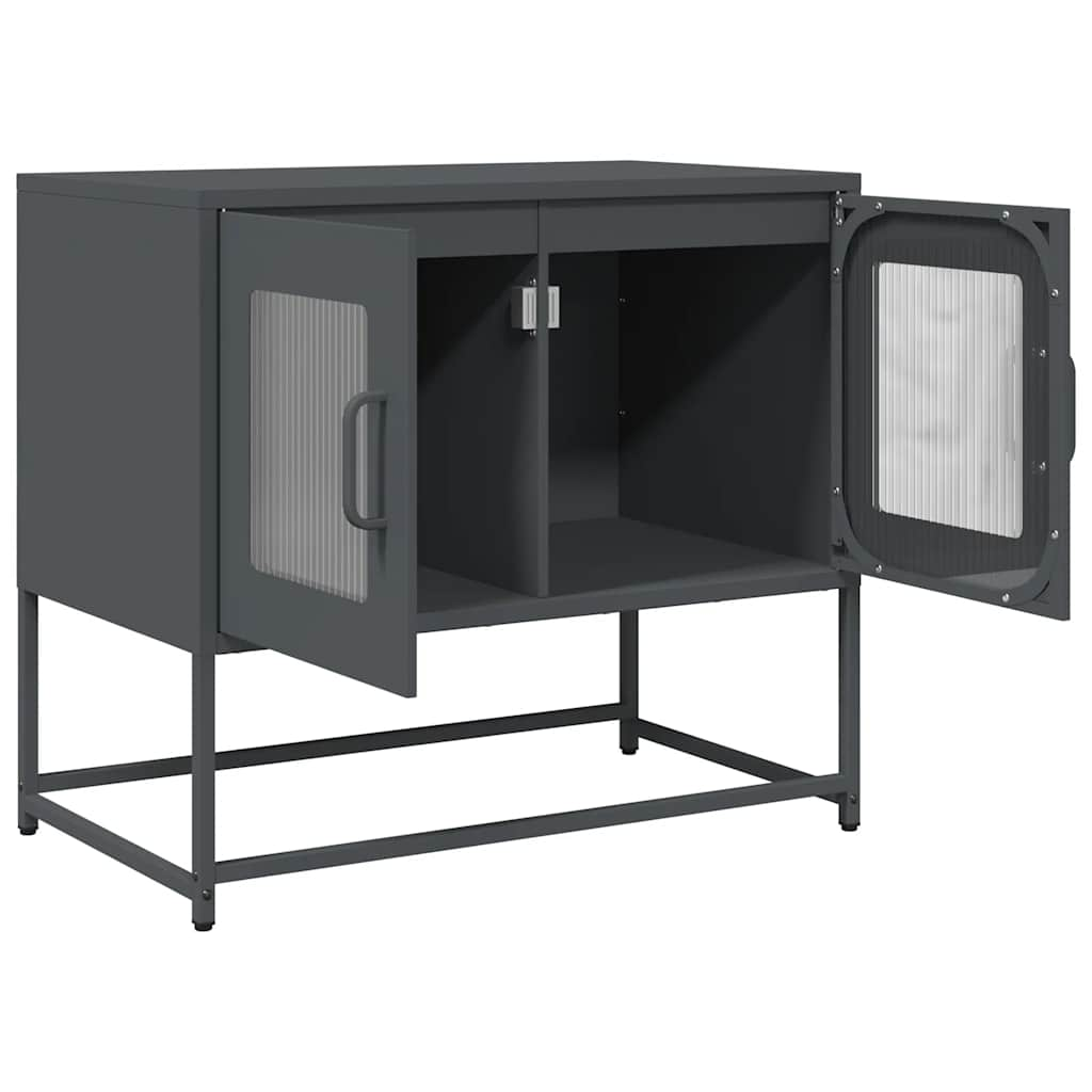 TV Cabinet Anthracite 68x39x60.5 cm Cold-rolled Steel