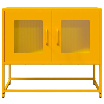 TV Cabinet Mustard Yellow 68x39x60.5 cm Cold-rolled Steel