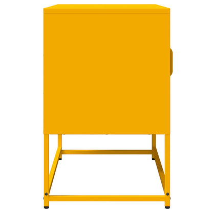 TV Cabinet Mustard Yellow 68x39x60.5 cm Cold-rolled Steel