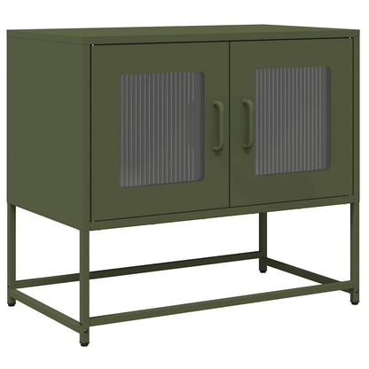 TV Cabinet Olive Green 68x39x60.5 cm Cold-rolled Steel