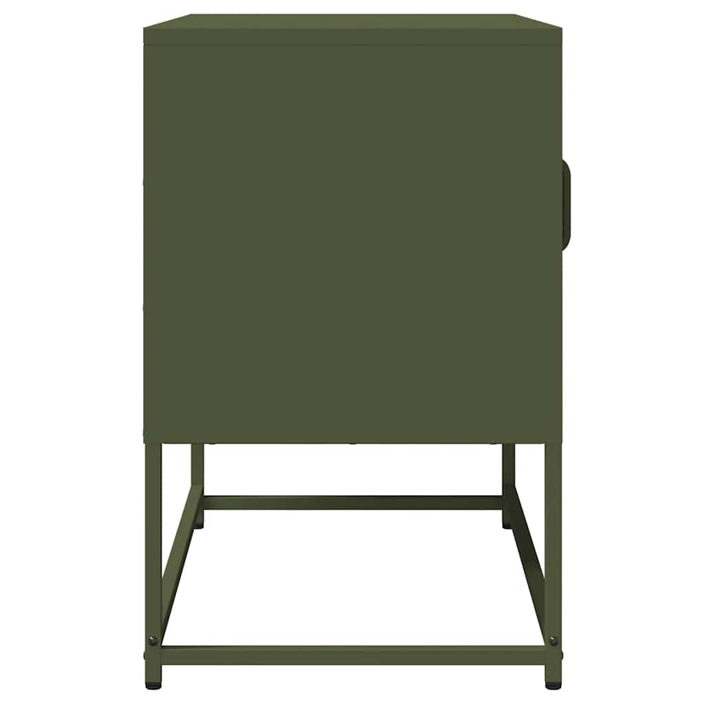 TV Cabinet Olive Green 68x39x60.5 cm Cold-rolled Steel