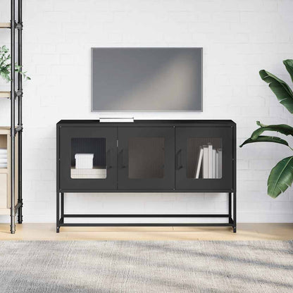 TV Cabinet Black 100.5x39x60.5 cm Cold-rolled Steel