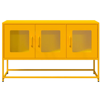 TV Cabinet Mustard Yellow 100.5x39x60.5 cm Cold-rolled Steel