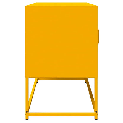 TV Cabinet Mustard Yellow 100.5x39x60.5 cm Cold-rolled Steel