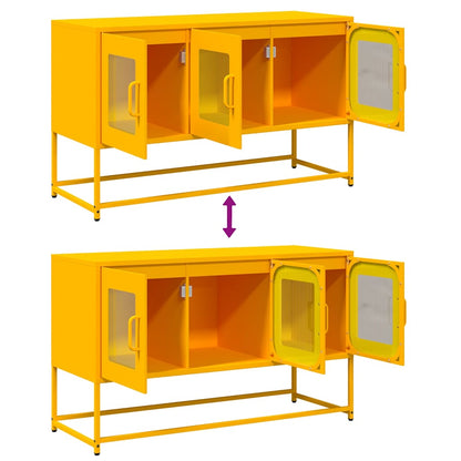 TV Cabinet Mustard Yellow 100.5x39x60.5 cm Cold-rolled Steel