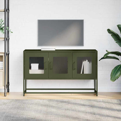 TV Cabinet Olive Green 100.5x39x60.5 cm Cold-rolled Steel