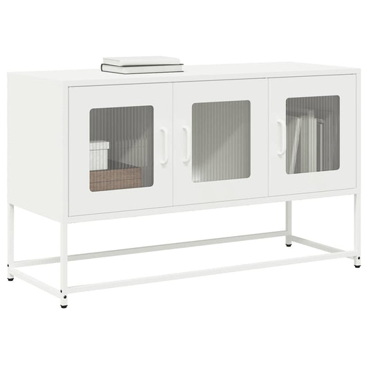 TV Cabinet White 100.5x39x60.5 cm Cold-rolled Steel