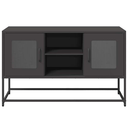 TV Cabinet Black 100.5x39x60.5 cm Steel