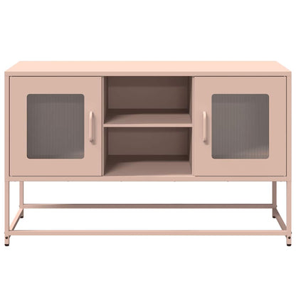 TV Cabinet Pink 100.5x39x60.5 cm Steel