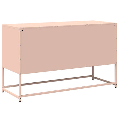 TV Cabinet Pink 100.5x39x60.5 cm Steel