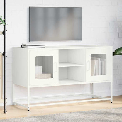 TV Cabinet White 100.5x39x60.5 cm Steel