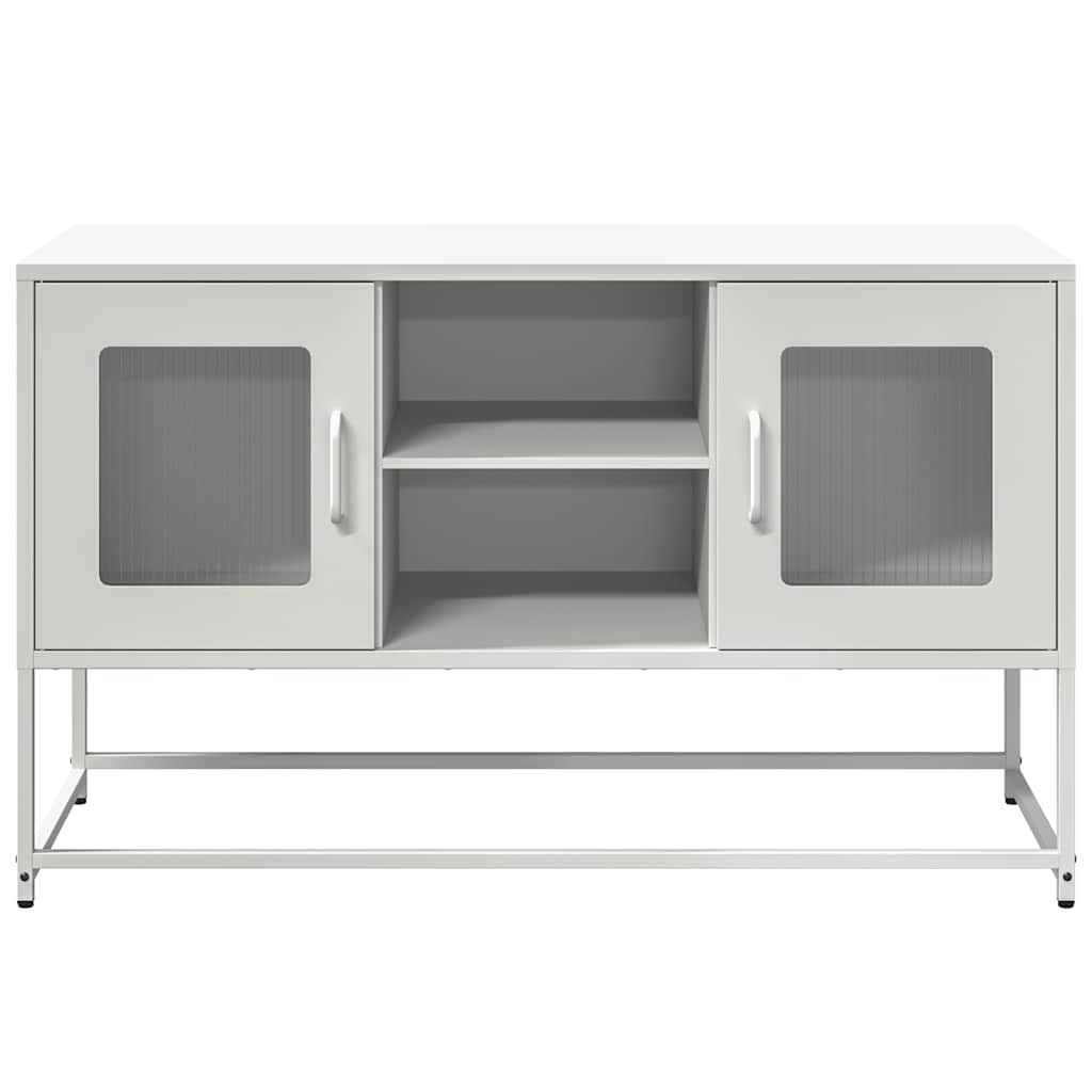 TV Cabinet White 100.5x39x60.5 cm Steel