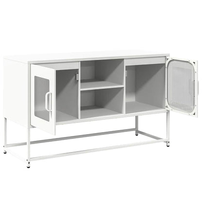 TV Cabinet White 100.5x39x60.5 cm Steel