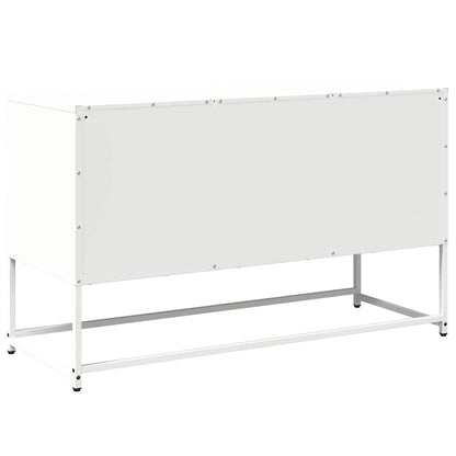 TV Cabinet White 100.5x39x60.5 cm Steel