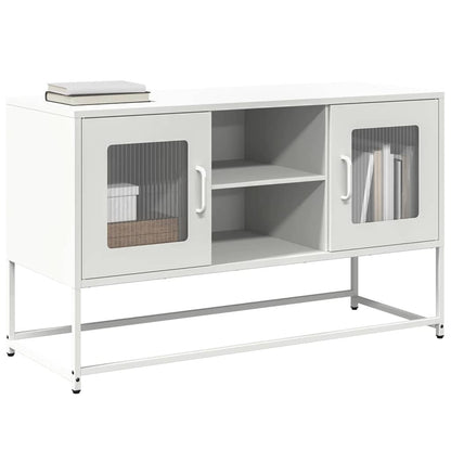 TV Cabinet White 100.5x39x60.5 cm Steel