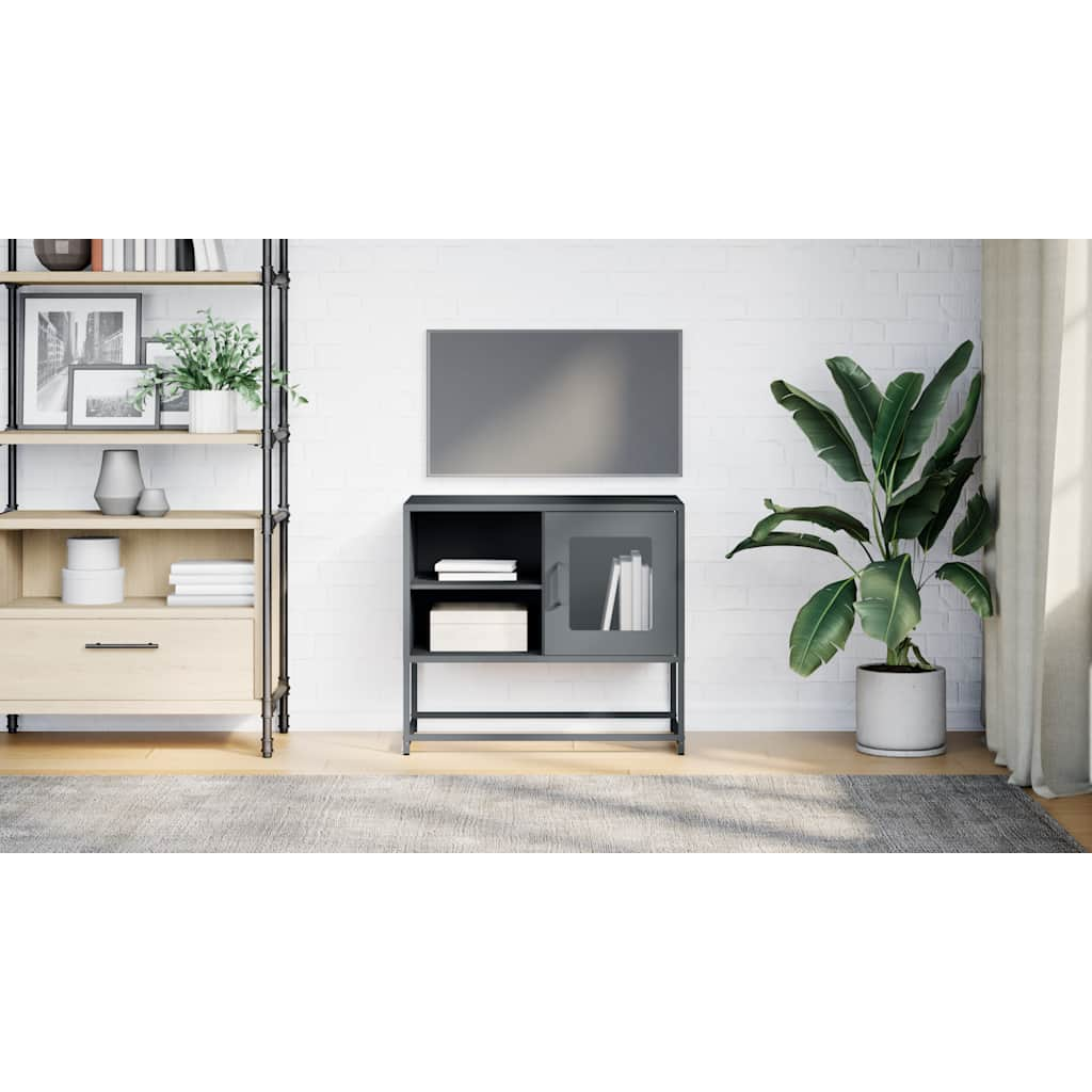 TV Cabinet Anthracite 68x39x60.5 cm Steel