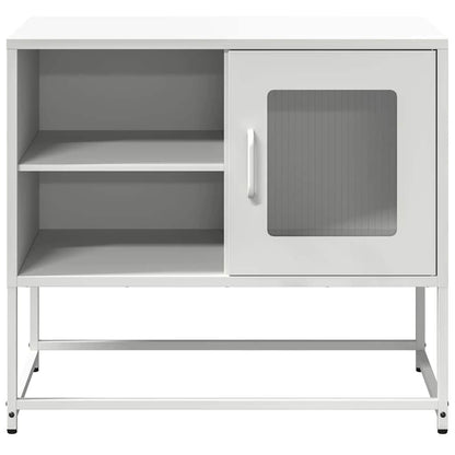 TV Cabinet White 68x39x60.5 cm Steel