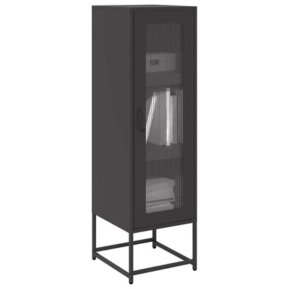 Highboard Black 36x39x123 cm Cold-rolled Steel