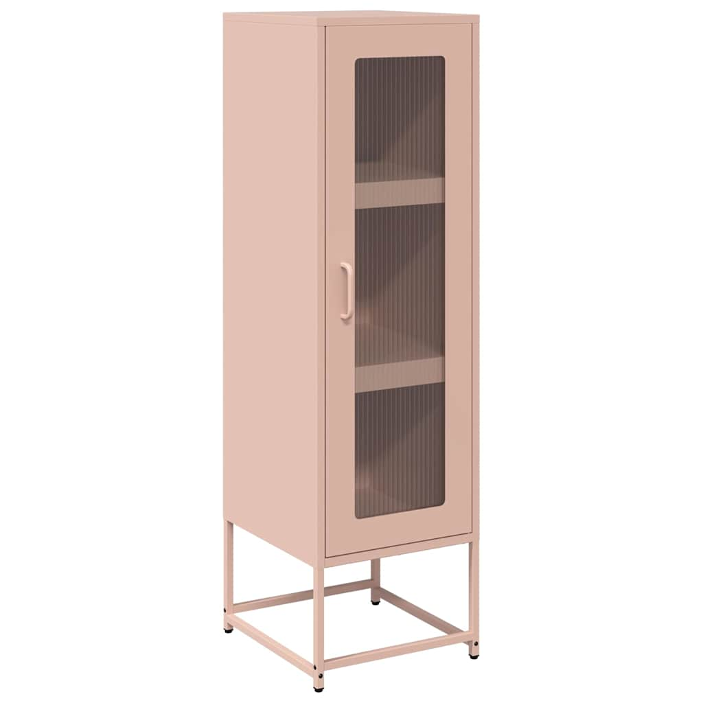 Highboard Pink 36x39x123 cm Cold-rolled Steel