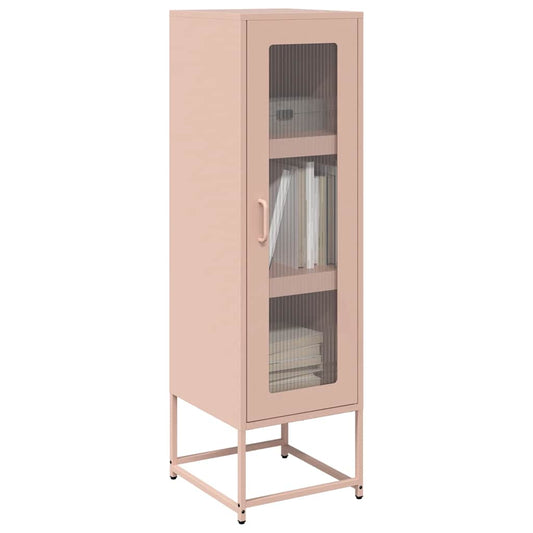 Highboard Pink 36x39x123 cm Cold-rolled Steel