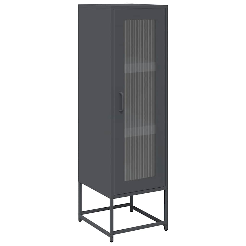 Highboard Anthracite 36x39x123 cm Cold-rolled Steel