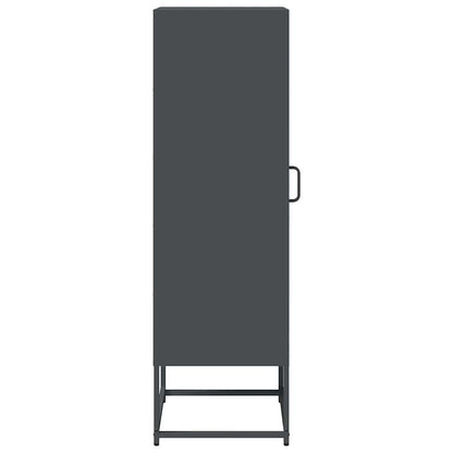 Highboard Anthracite 36x39x123 cm Cold-rolled Steel