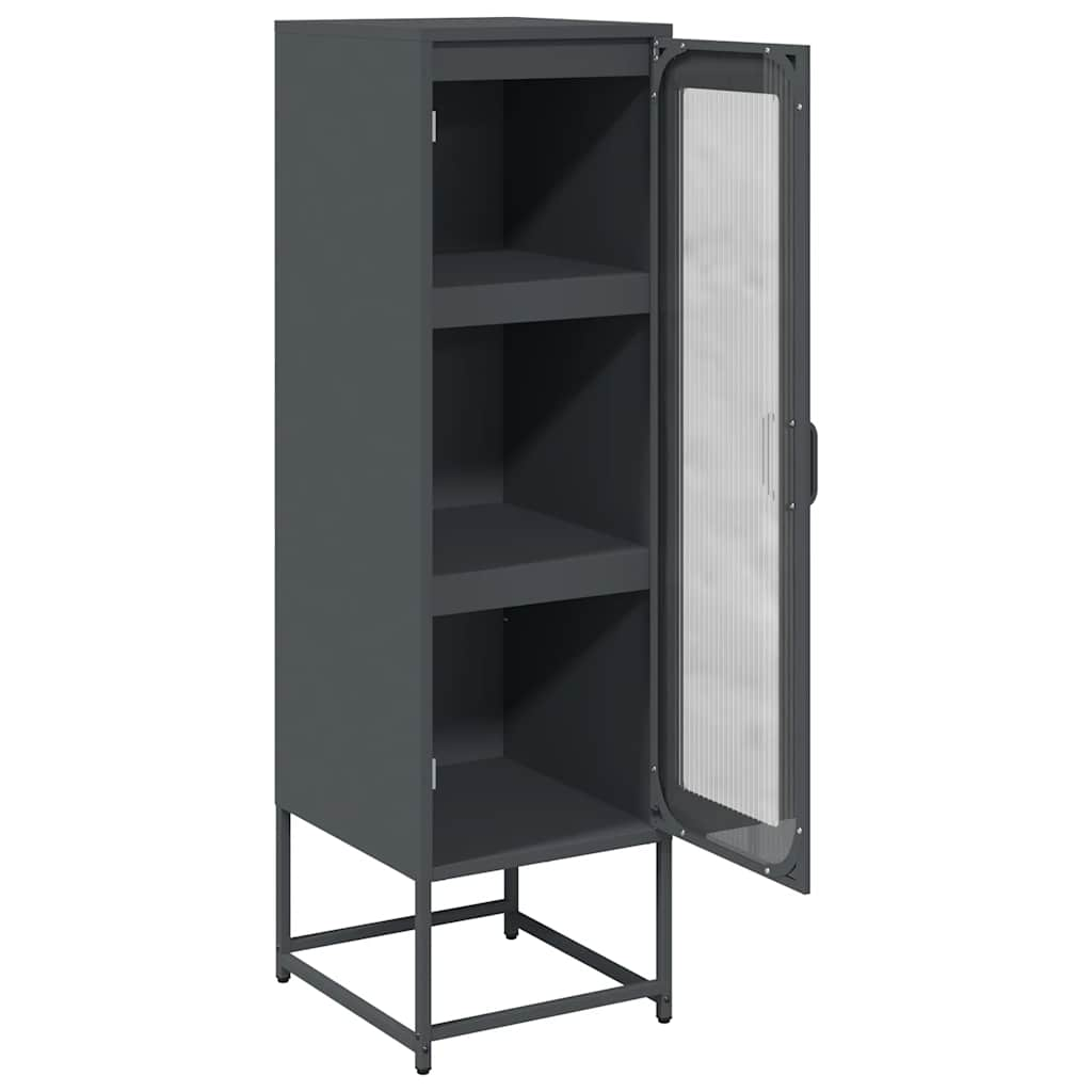 Highboard Anthracite 36x39x123 cm Cold-rolled Steel