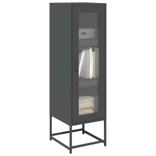 Highboard Anthracite 36x39x123 cm Cold-rolled Steel