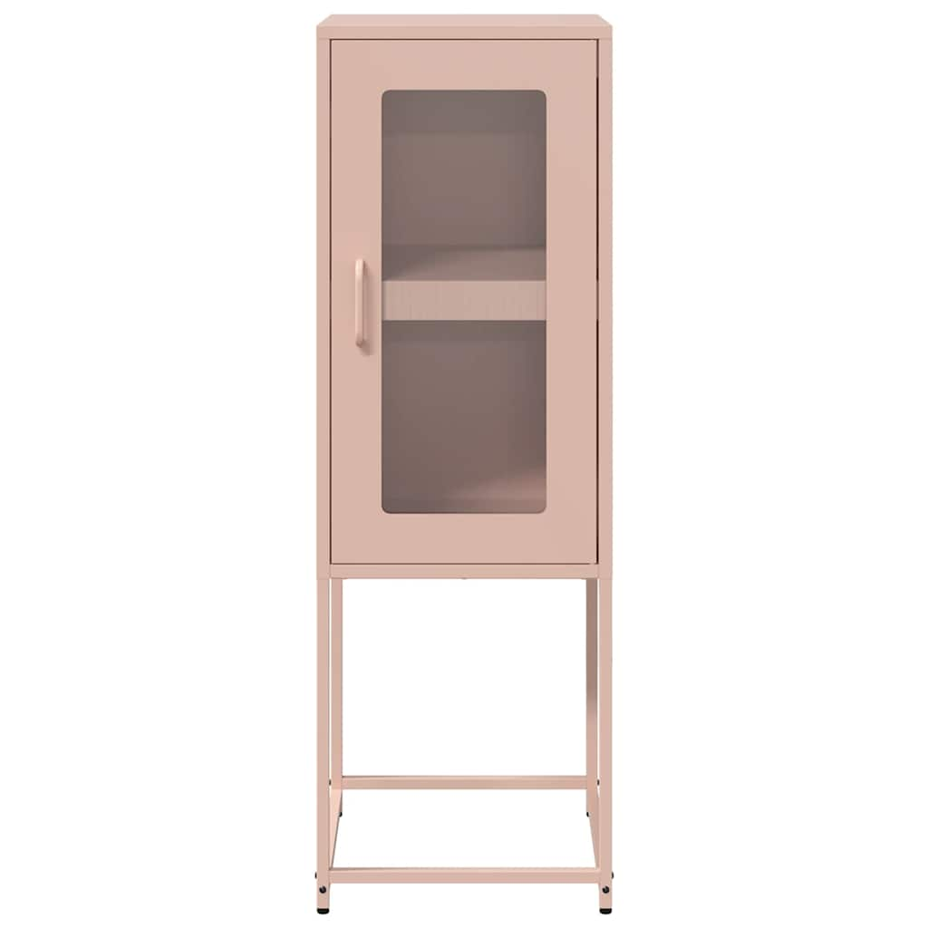 Sideboard Pink 36x39x107 cm Cold-rolled Steel