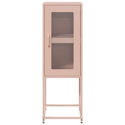 Sideboard Pink 36x39x107 cm Cold-rolled Steel