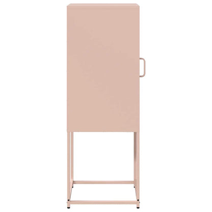 Sideboard Pink 36x39x107 cm Cold-rolled Steel