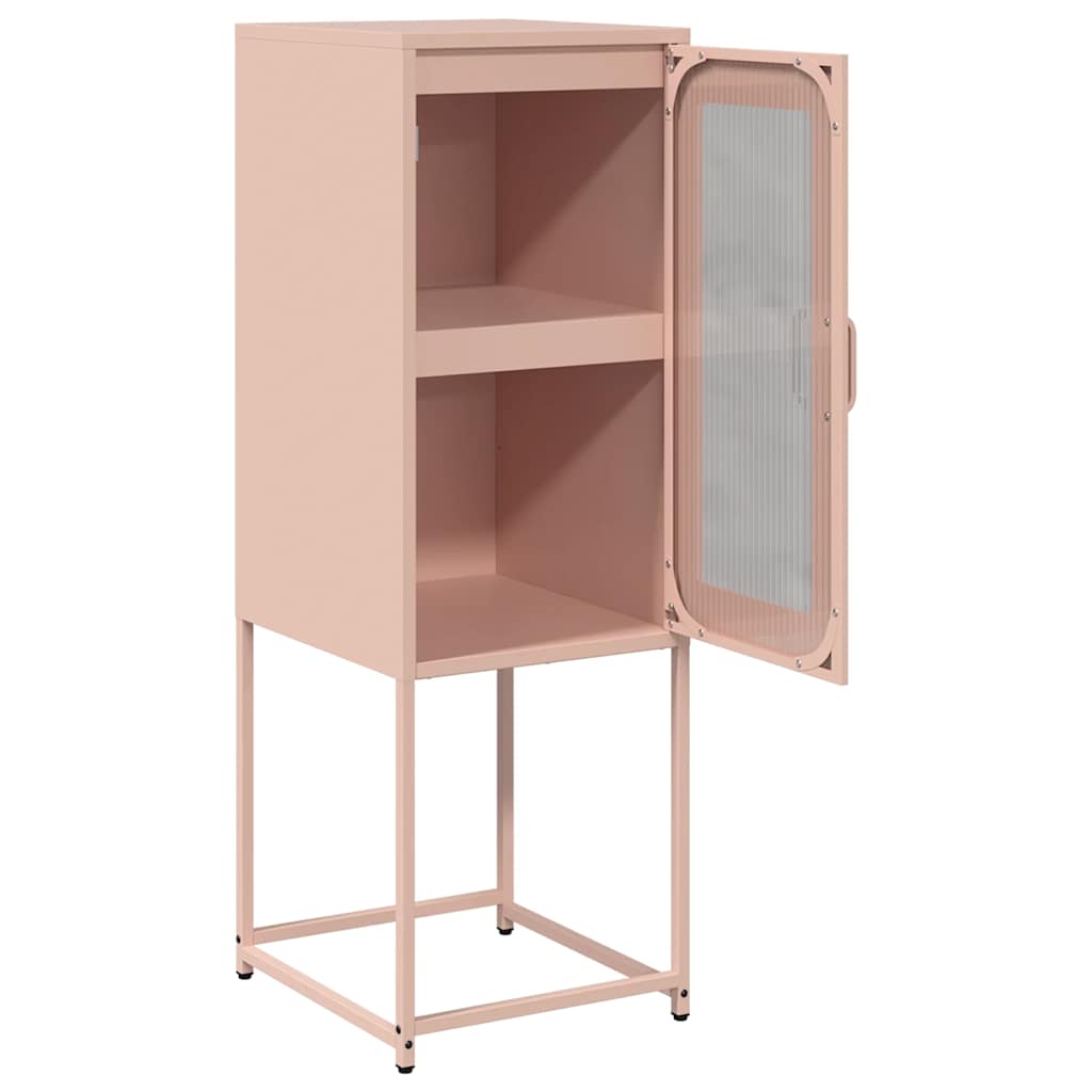 Sideboard Pink 36x39x107 cm Cold-rolled Steel