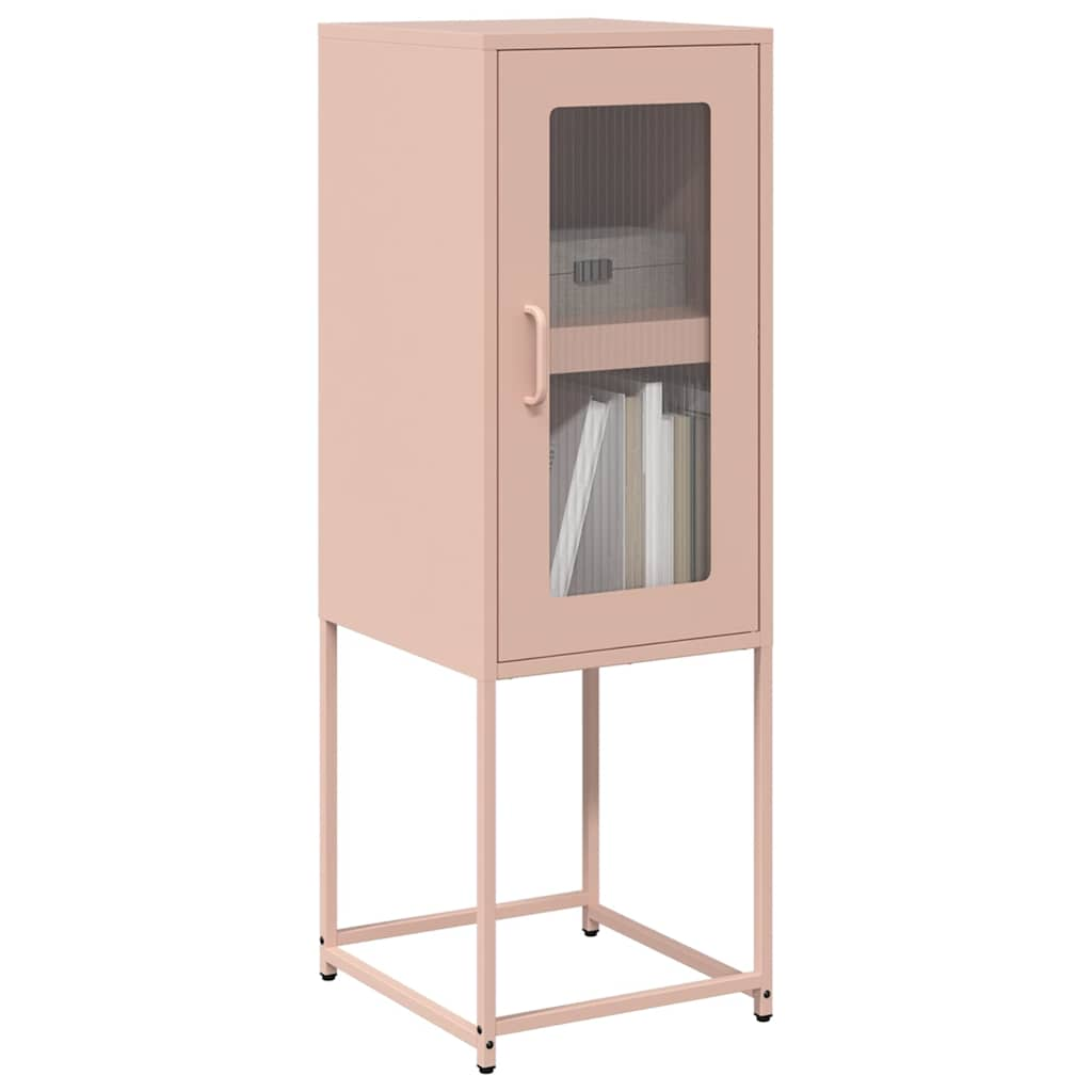 Sideboard Pink 36x39x107 cm Cold-rolled Steel