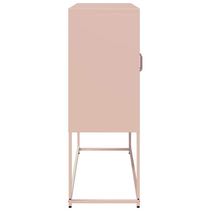 Sideboard Pink 100.5x39x107 cm Cold-rolled Steel