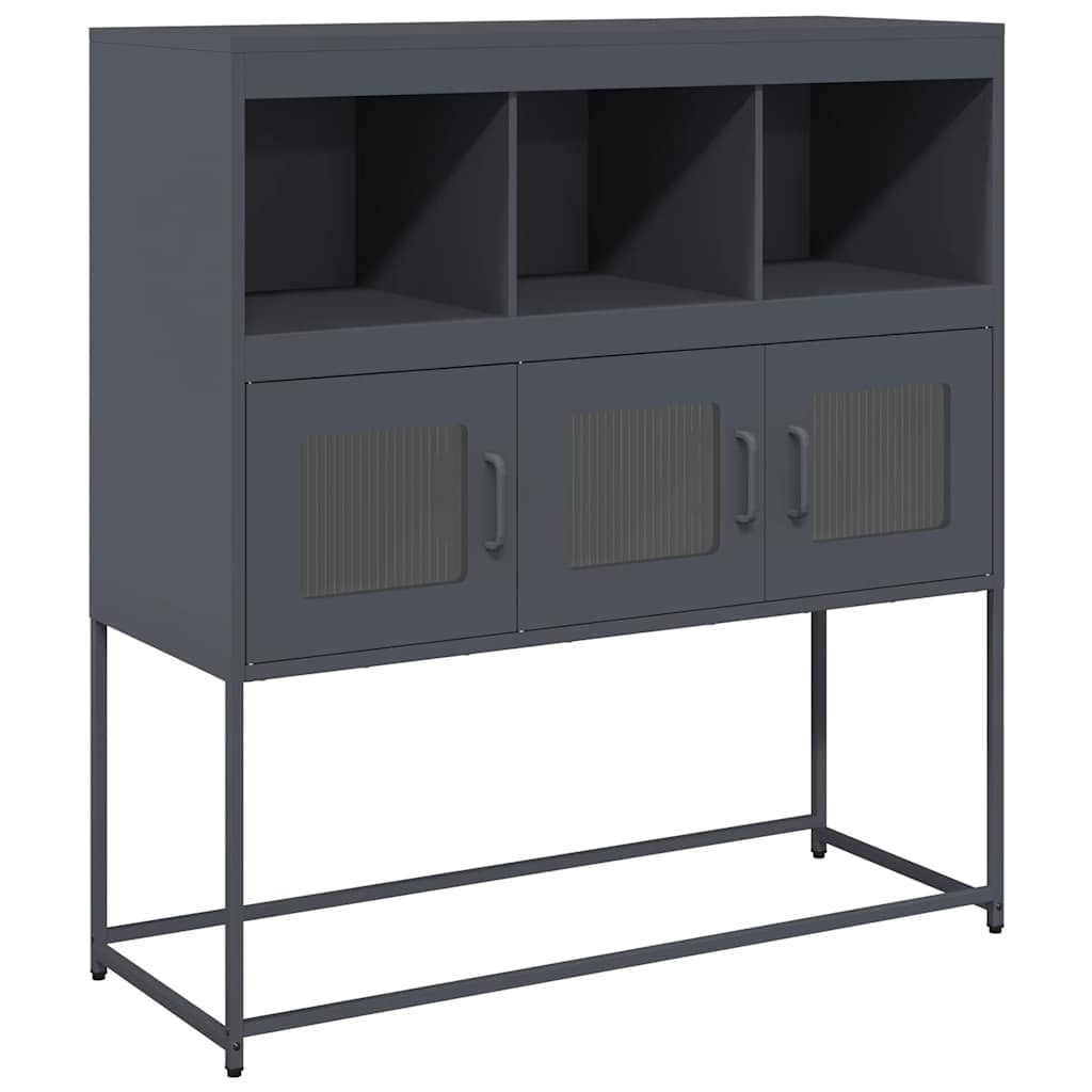 Sideboard Anthracite 100.5x39x107 cm Cold-rolled Steel