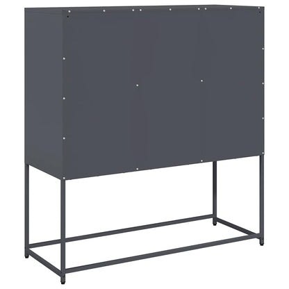 Sideboard Anthracite 100.5x39x107 cm Cold-rolled Steel