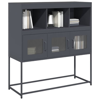 Sideboard Anthracite 100.5x39x107 cm Cold-rolled Steel