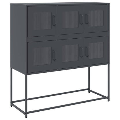 Sideboard Anthracite 100.5x39x107 cm Cold-rolled Steel