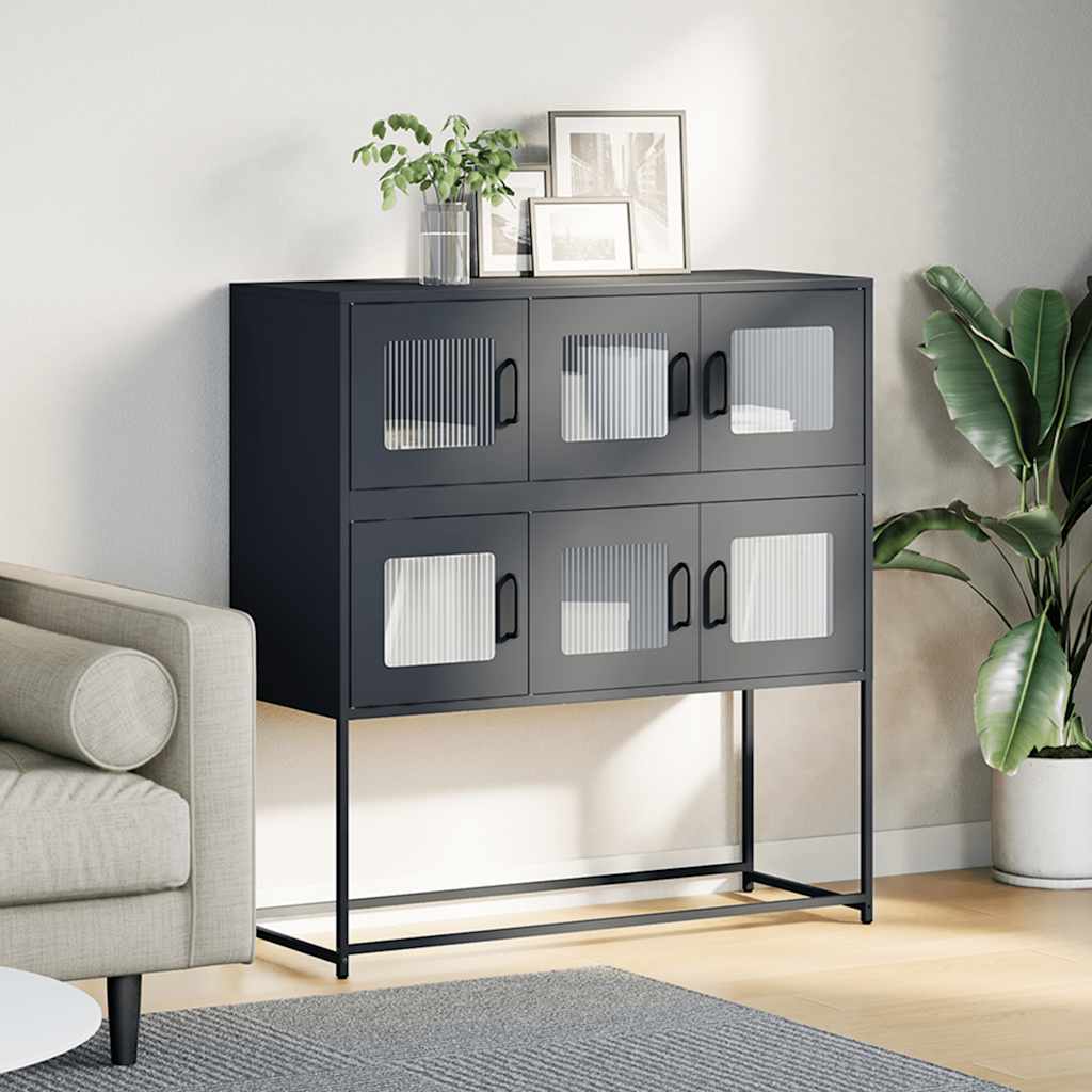 Sideboard Anthracite 100.5x39x107 cm Cold-rolled Steel