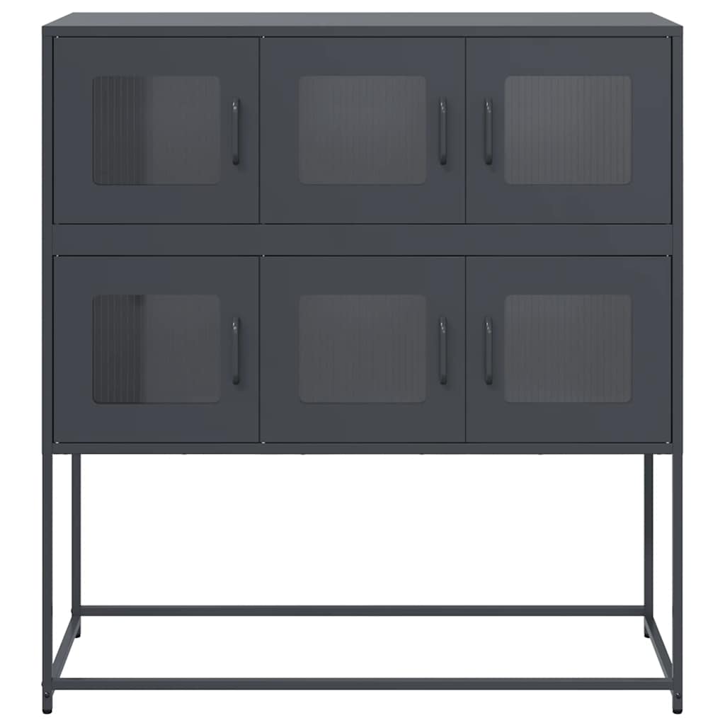 Sideboard Anthracite 100.5x39x107 cm Cold-rolled Steel