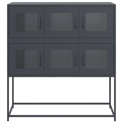 Sideboard Anthracite 100.5x39x107 cm Cold-rolled Steel