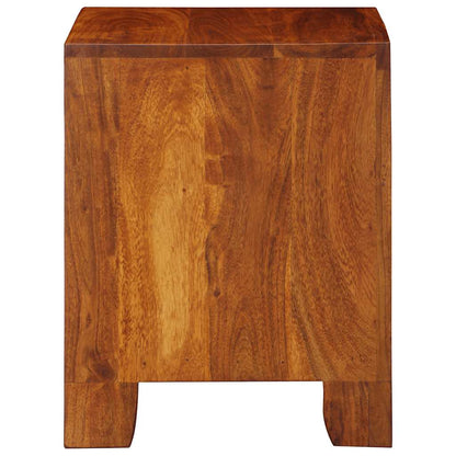 Bedside Cabinet 2 pcs 40x35x45 cm Solid Wood Acacia