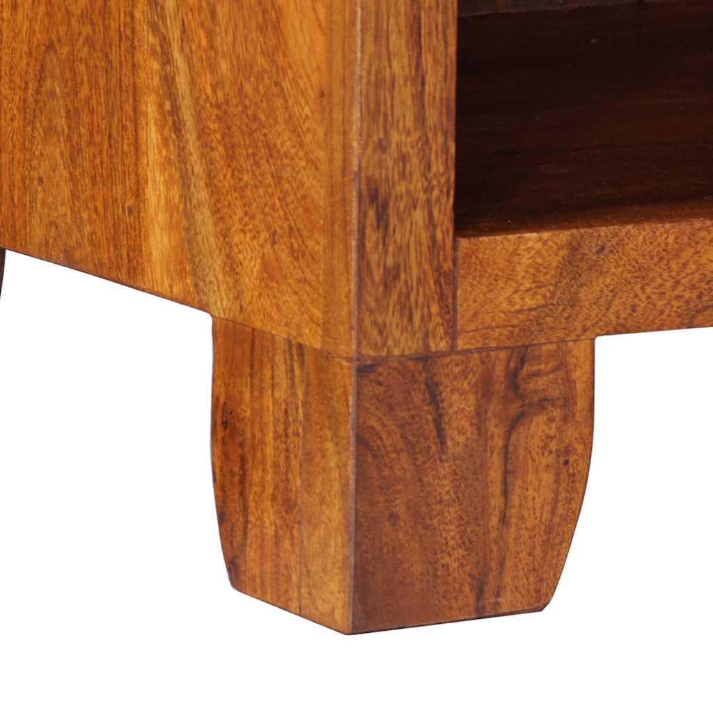 Bedside Cabinet 2 pcs 40x35x45 cm Solid Wood Acacia