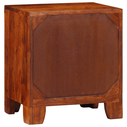 Bedside Cabinet 2 pcs 40x30x45 cm Solid Wood Acacia