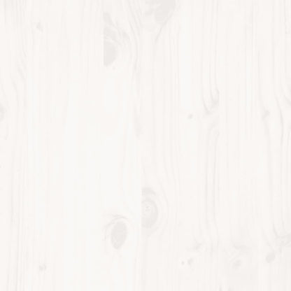 Bed Frame without Mattress White 160x200 cm Solid Wood Pine