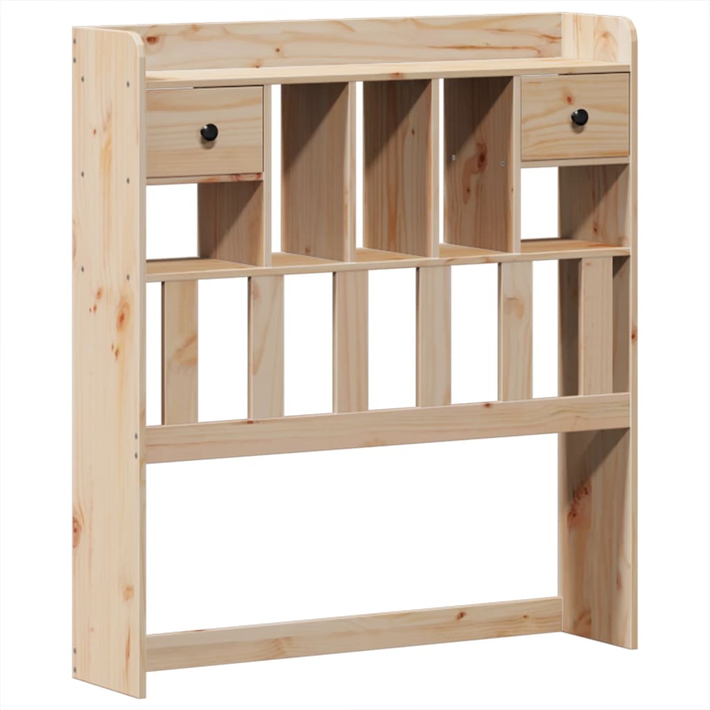 Bed Frame without Mattress 75x190 cm Small Single Solid Wood Pine