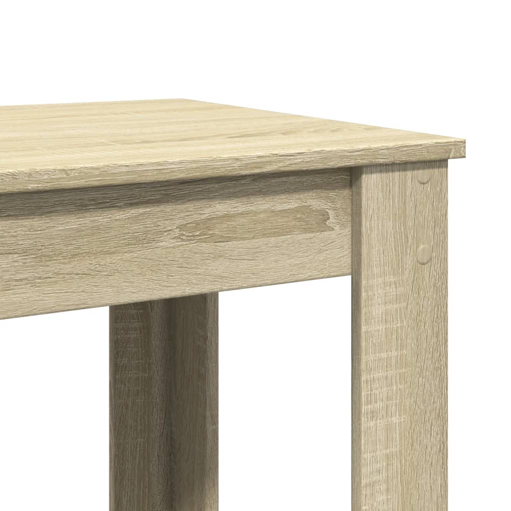 Bar Table Sonoma Oak 51x50x103.5 cm Engineered Wood