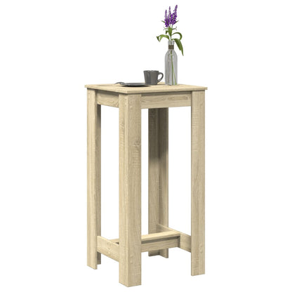 Bar Table Sonoma Oak 51x50x103.5 cm Engineered Wood