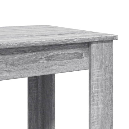 Bar Table Grey Sonoma 102x50x103.5 cm Engineered Wood